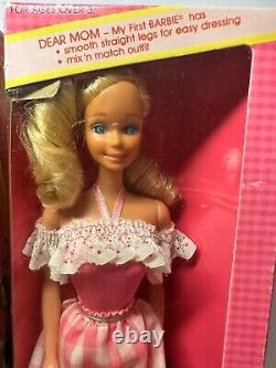 My First Barbie Vintage #1875 1980 & 1982 Mattel Lot 2 Never Removed From Box