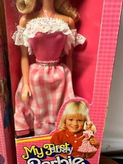 My First Barbie Vintage #1875 1980 & 1982 Mattel Lot 2 Never Removed From Box