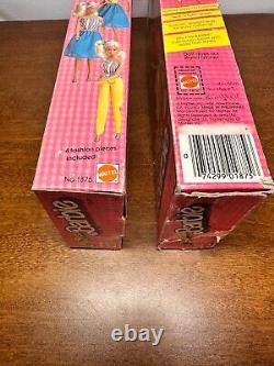 My First Barbie Vintage #1875 1980 & 1982 Mattel Lot 2 Never Removed From Box