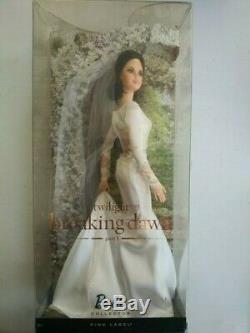 NEW Barbie Collector Twilight Saga Breaking Dawn Bella Wedding Dress Doll Pink