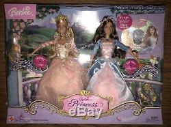 NEW Barbie Princess and the Pauper ERIKA Anneliese Musical Singing Gift Set RARE