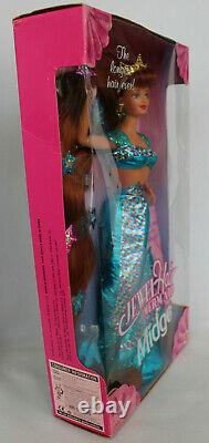 NEW Jewel Hair Mermaid Midge Barbie Doll 1995 NRFB Mattel Vintage 14589 Long