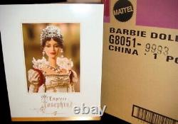 NEW MINT NRFB Empress Josephine Barbie Doll Women of Royalty Series Gold Label