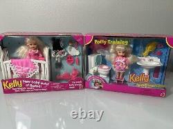 NFRB Kelly Doll Lot of 7 22963 17052 14552 16066 27911 20346 12489 Barbie NEW