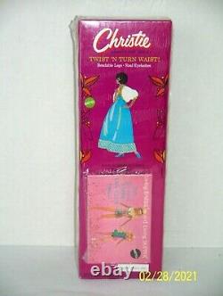 NIB1960s JAPANBLACK BARBIECHRISTIE DOLLTNTMINT#1119OSSTAGRARE+UNOPENED