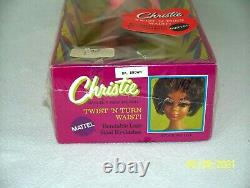 NIB1960s JAPANBLACK BARBIECHRISTIE DOLLTNTMINT#1119OSSTAGRARE+UNOPENED