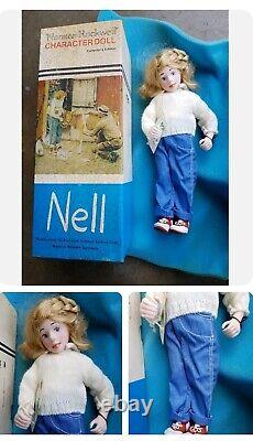 NORMAN ROCKWELL CHARACTER PORCELAIN DOLLS BUNDLE LOT of 6 chrisfield mimi anne