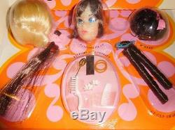 NRFB MINT Barbie Vintage HAIR FAIR Set Brunette 2nd Version IOB