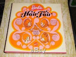 NRFB MINT Barbie Vintage HAIR FAIR Set Brunette 2nd Version IOB