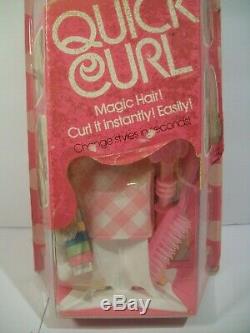 NRFB Vintage 1972 Barbie QUICK CURL Mattel 4220