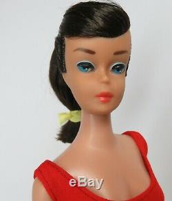 Near Mint Brunette Swirl Ponytail BARBIE VINTAGE 1964