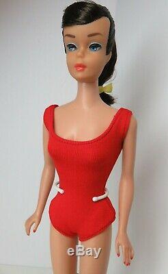 Near Mint Brunette Swirl Ponytail BARBIE VINTAGE 1964