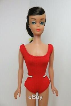 Near Mint Brunette Swirl Ponytail BARBIE VINTAGE 1964