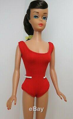 Near Mint Brunette Swirl Ponytail BARBIE VINTAGE 1964