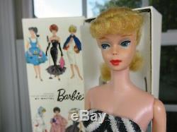 Near Mint Light Blonde 1961 Ponytail in BOX BARBIE VINTAGE