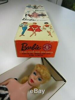 Near Mint Light Blonde 1961 Ponytail in BOX BARBIE VINTAGE