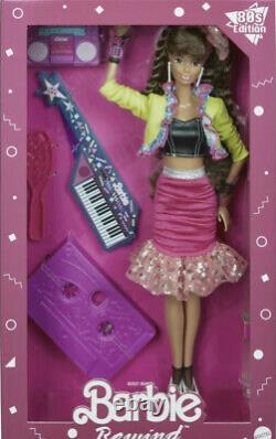 New Barbie Rewind 2021 Mattel 80s Edition Retro Pop Culture Complete Set of 3