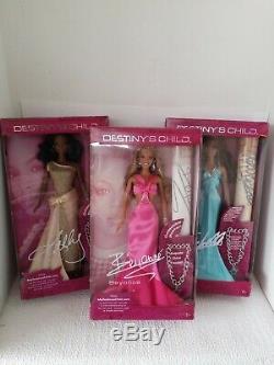 New Destiny's Child Michelle, Beyonce & Kelly Doll Set By Mattel