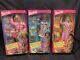 New NRFB lot of 3 Vintage Paint'N Dazzle Barbie BLONDE, BRUNETTE & REDHEAD