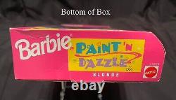New NRFB lot of 3 Vintage Paint'N Dazzle Barbie BLONDE, BRUNETTE & REDHEAD
