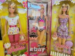 Nib Lot Of 10 Collectors Barbie Dolls