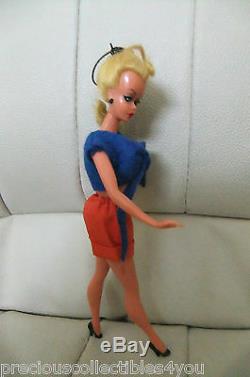 Nm Near Mint Original German Vintage Bild LILLI Hausser Barbie 7.5 Shorts