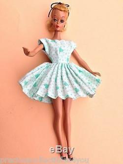 Nm Near Mint Original German Vintage Bild LILLI Hausser Pre Barbie 7.5 G. Dress