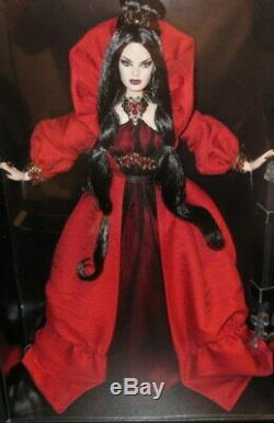 Nrfb 2013 Mattel Barbie Haunted Beauty Vampire Barbie Doll Gold Label & Shipper