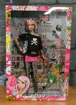 Nrfb Tokidoki Barbie Doll With Bastardino 2011 Gold Label Mattel T7939 Mint