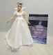 OOAK Snow Queen Barbie Doll Costume White Dress Cape Winter Holiday Home Decor