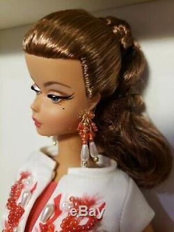 Palm Beach Coral Silkstone Barbie Doll 2009 Gold Label Mattel #r4535 Mint Nrfb