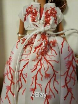 Palm Beach Coral Silkstone Barbie Doll 2009 Gold Label Mattel #r4535 Mint Nrfb