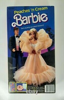 Peaches N Cream Barbie 1984 Mattel 7926 NIB NRFB