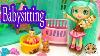 Peppa Mint Shopkins Shoppies Doll Babysits 3 Babies With Color Change Cookieswirlc Video