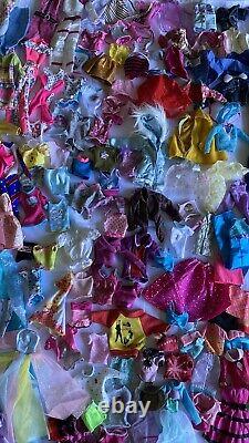 Pieces Ken Barbie Doll Clothes Dress Pants Huge Lot Around 600 Pieces Of Cloths