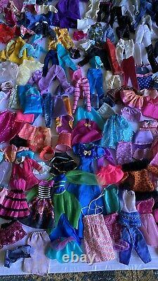 Pieces Ken Barbie Doll Clothes Dress Pants Huge Lot Around 600 Pieces Of Cloths