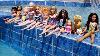 Pool Elsa And Anna Toddlers Barbie Boat Ride Floaties Swim Water Fun Splash