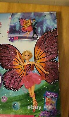 RARE COLLECTIBLE Barbie by Mattel Mariposa & The Fairy Princess Doll Mint In Box