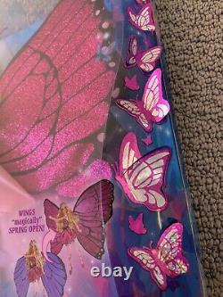 RARE! COLLECTIBLE NEW MINT IN BOX NRFB Barbie Mariposa Magic Wings Doll Mattel