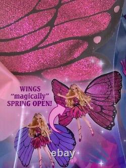 RARE! COLLECTIBLE NEW MINT IN BOX NRFB Barbie Mariposa Magic Wings Doll Mattel