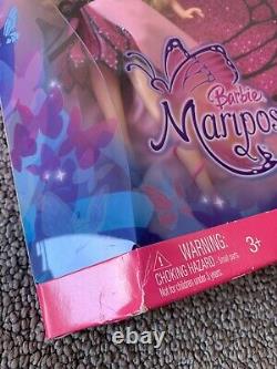 RARE! COLLECTIBLE NEW MINT IN BOX NRFB Barbie Mariposa Magic Wings Doll Mattel