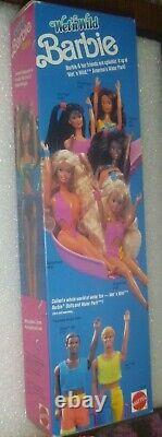 RARE & HTF Barbie's Friend 1989 Wet'n Wild Teresa MIB Mattel #4136