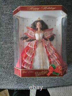 RARE Holiday 10Th Anniversary Special Edition 1997 Barbie Doll MINT! SHIPS FREE