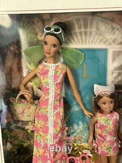 RARE Lilly Pulitzer Barbie and Stacie Doll Giftset (H0187)