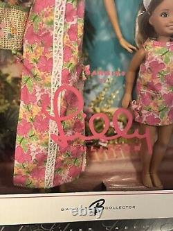 RARE Lilly Pulitzer Barbie and Stacie Doll Giftset (H0187)