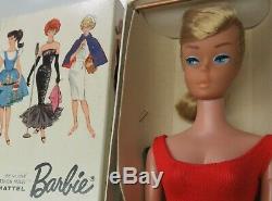 RARE MINT IN BOX Ash Blonde SWIRL 1964 Barbie Vintage WRIST TAG