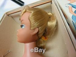 RARE MINT IN BOX Ash Blonde SWIRL 1964 Barbie Vintage WRIST TAG