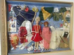 RARE MINT Vintage Mattel 1964 Barbie & Ken Little Theatre Gift Set #1018