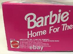 RARE NEW 1994 Mattel Barbie Home For the Holidays Playset SEALED BOX (No Dolls)