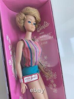 RARE! Vintage Barbie American Girl 1965 Blonde Bubblecut -Transitional NRFB MINT